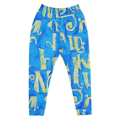 Men’s Joggers - Golden Glyphs