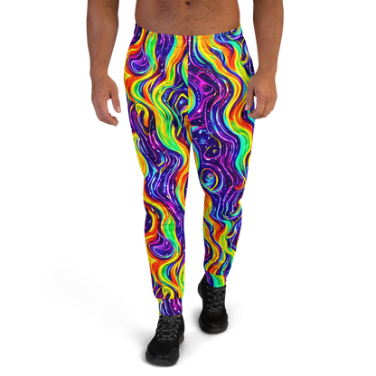 Men’s Joggers - Galactic Flames