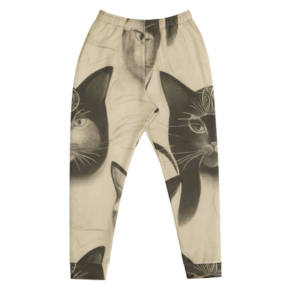Men’s Joggers - Feline Symphony