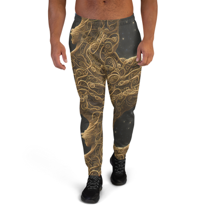 Men’s Joggers - Gilded Reverie