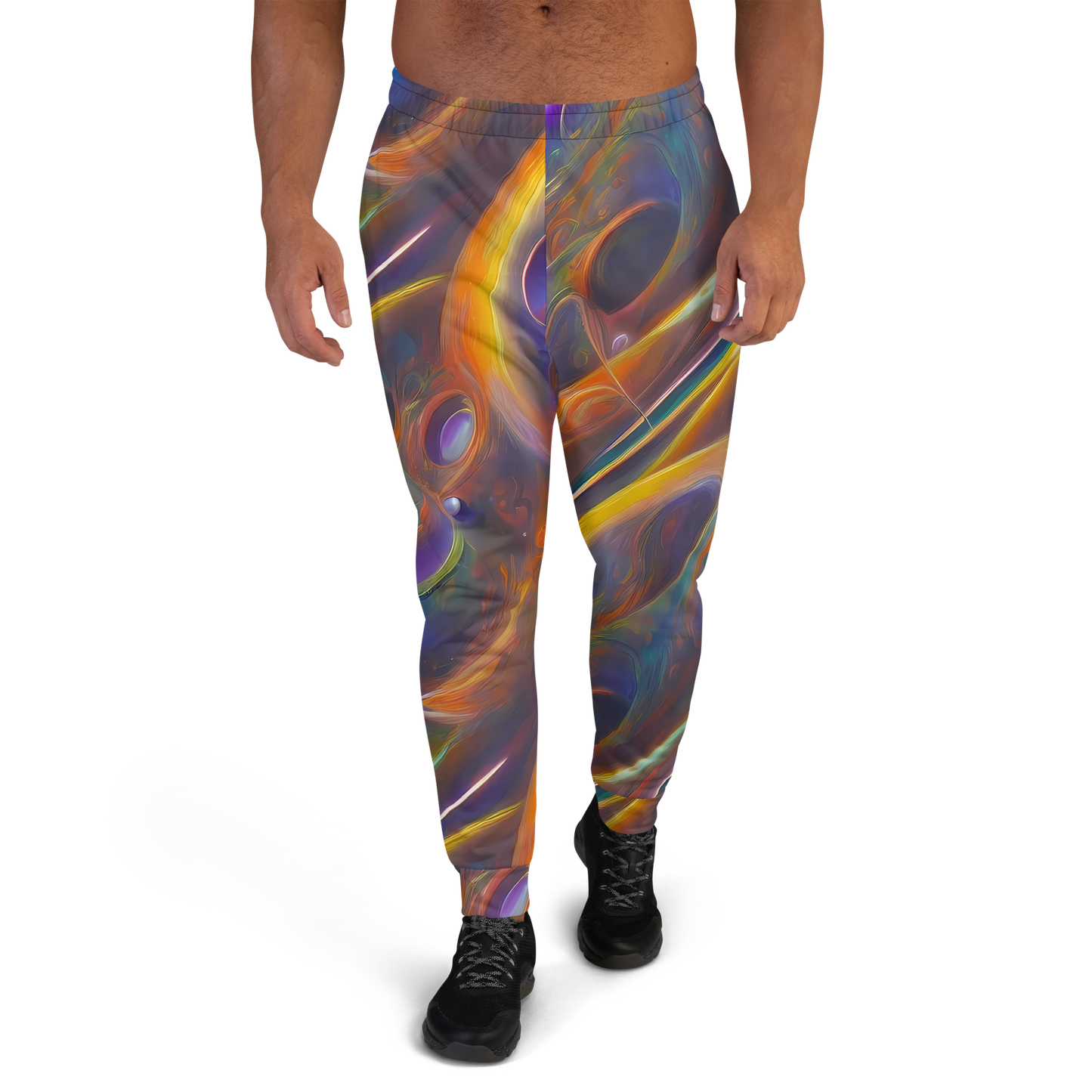 Men’s Joggers - Pre-Raphaelite Ripple