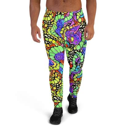 Men’s Joggers - Frostwork Fantasy