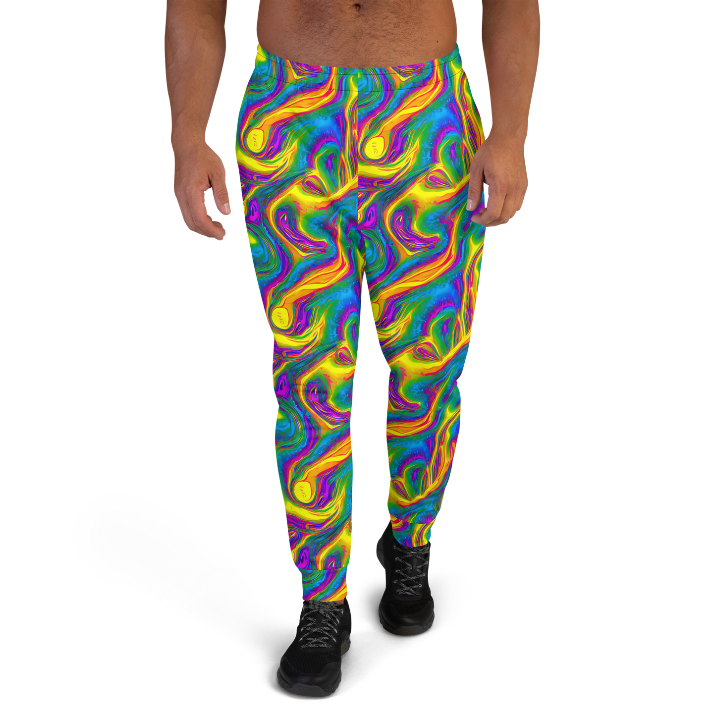 Men’s Joggers - Electric Aurora