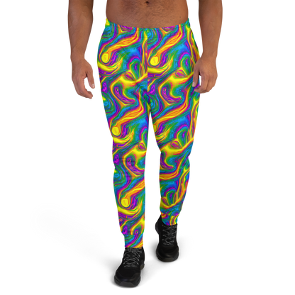 Men’s Joggers - Electric Aurora