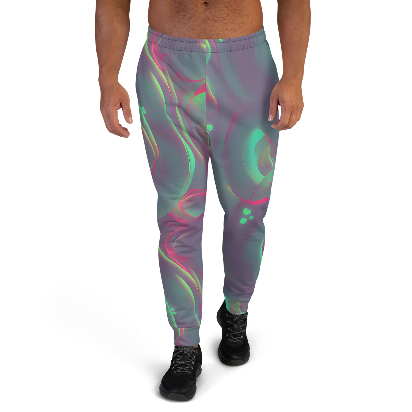 Men’s Joggers - Neon Whisper