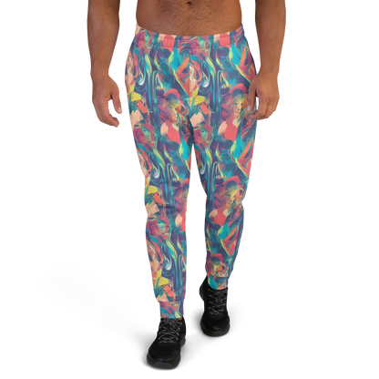 Men’s Joggers - Neon Aurora