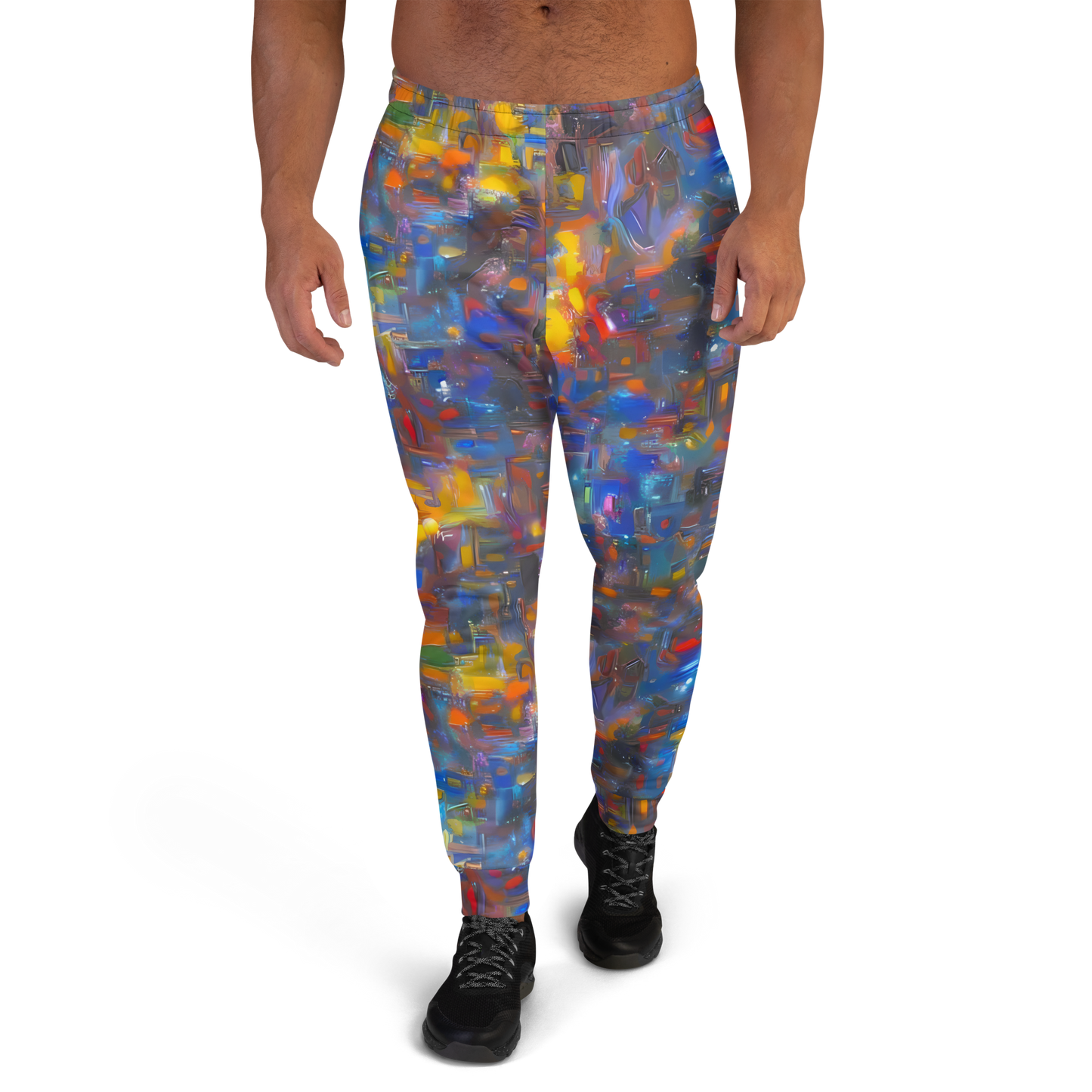 Men’s Joggers - Abstract Conflux