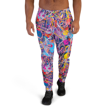 Men’s Joggers - Vibrant Fusion