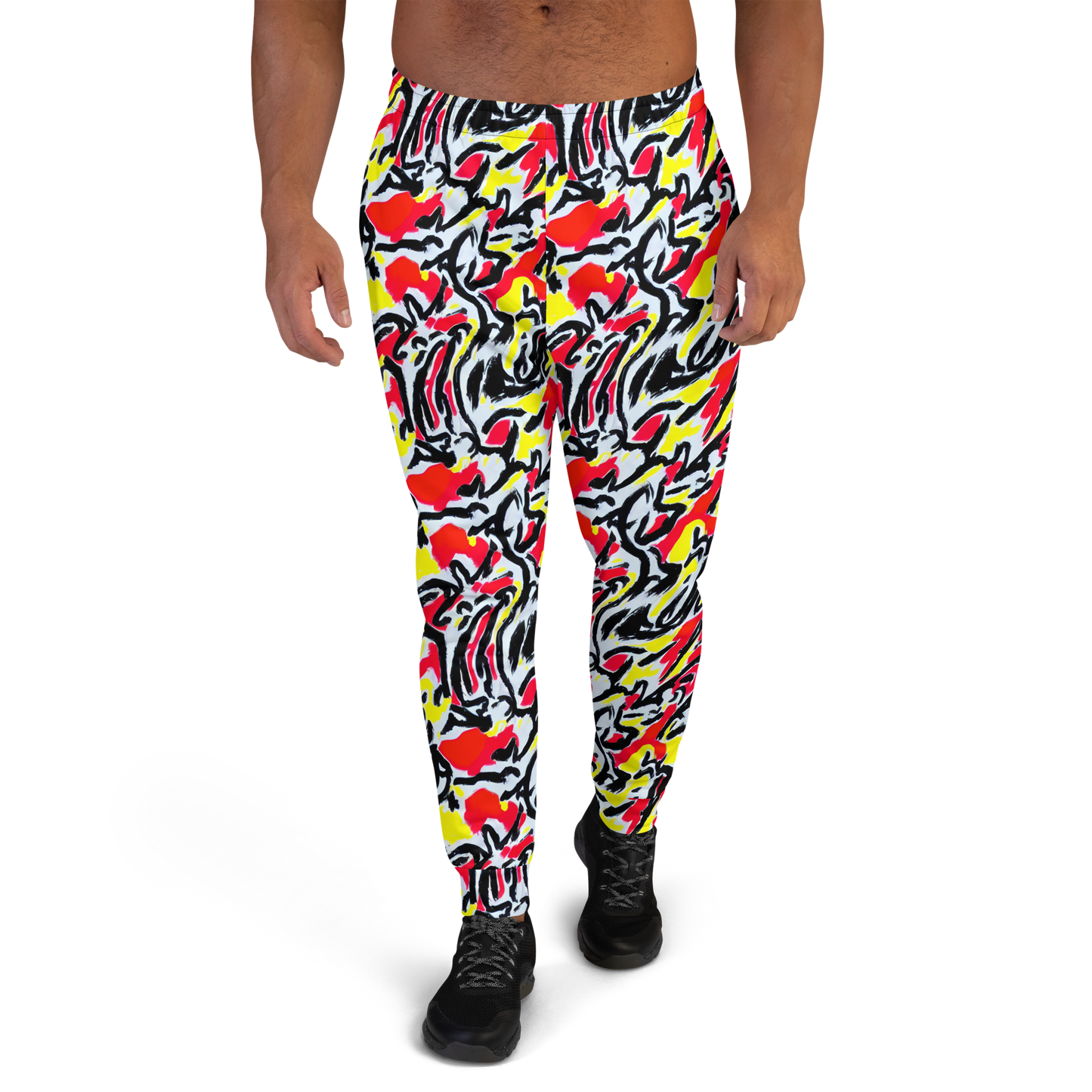 Men’s Joggers - Cosmic Brushstrokes