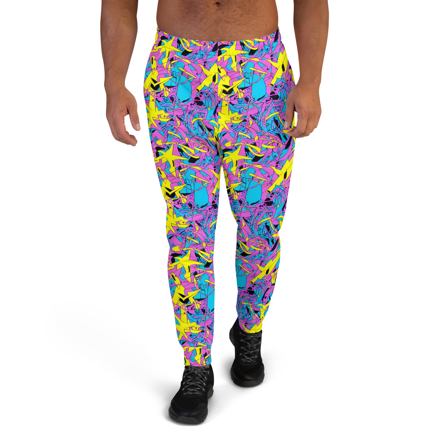 Men’s Joggers - Neon Jive