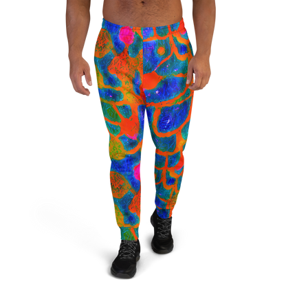 Men’s Joggers - Vibrant Mosaic