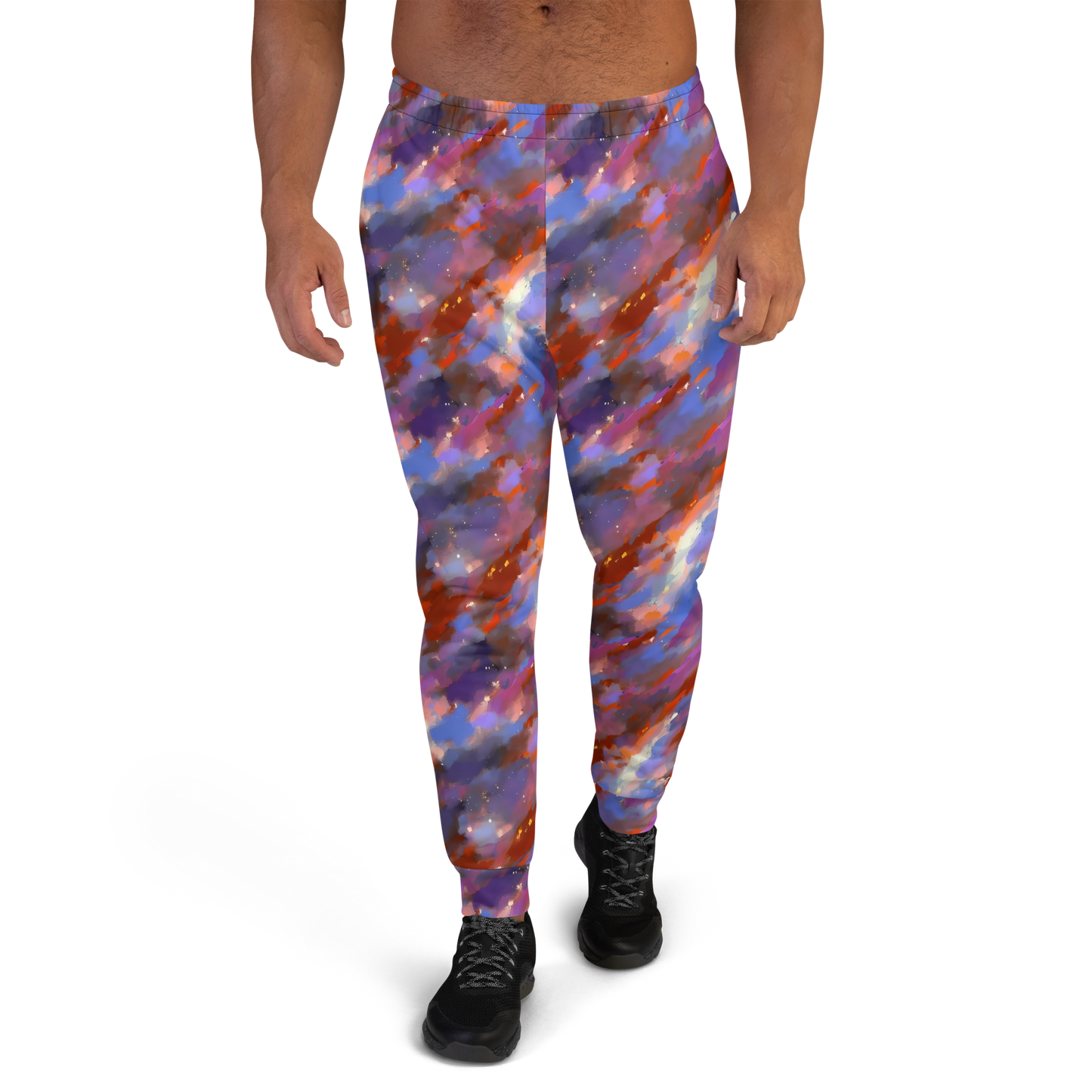 Men’s Joggers - Celestial Brushstroke