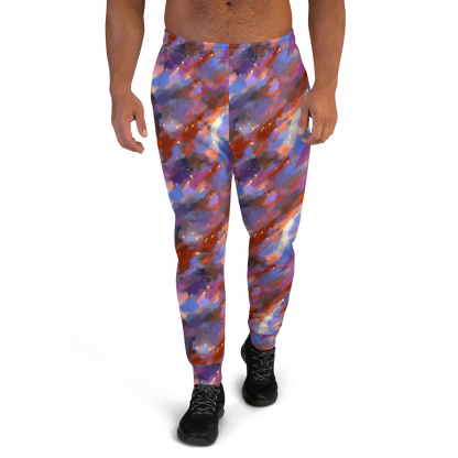 Men’s Joggers - Celestial Brushstroke