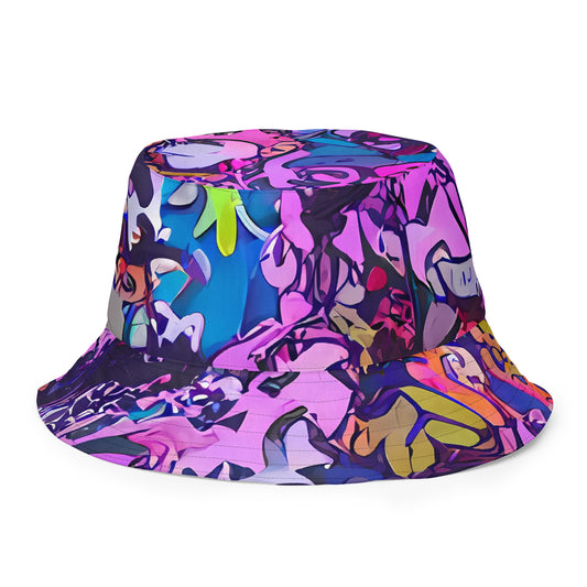 Reversible Bucket Hat - Chromatic Frenzy