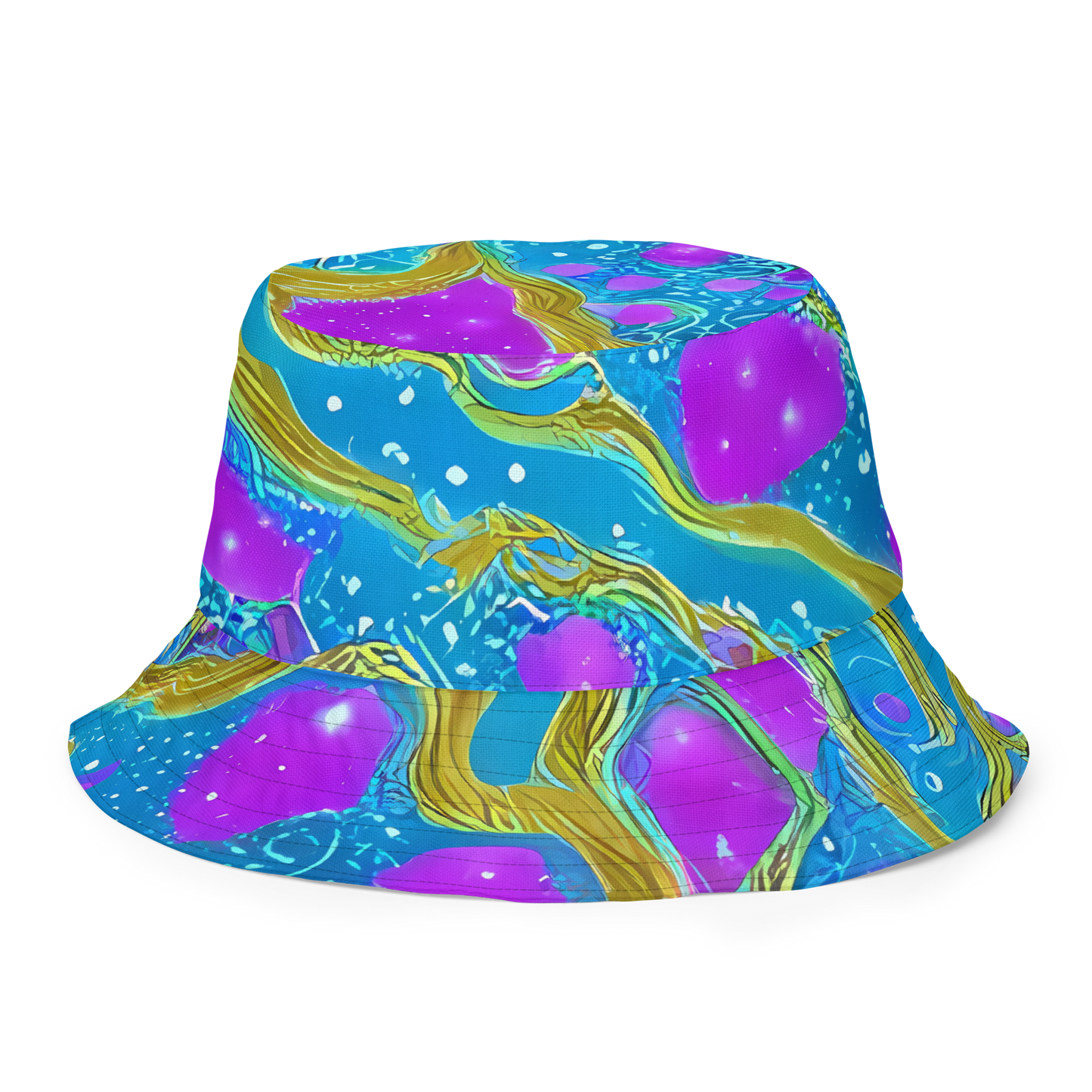 Reversible Bucket Hat - Mystic Waves