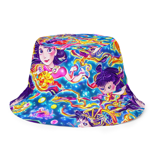 Reversible Bucket Hat - Aquatic Whim