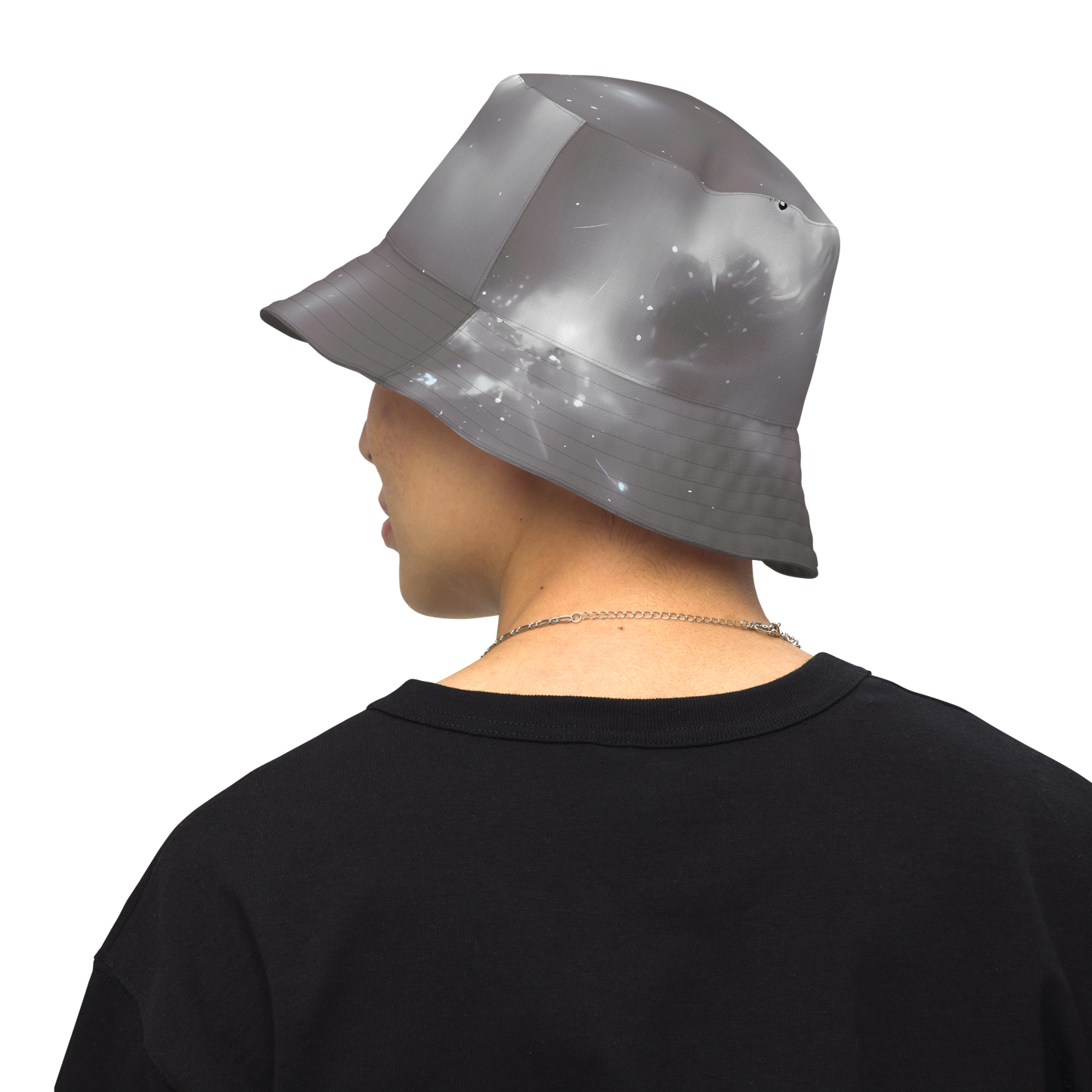 Reversible Bucket Hat - Silver Nebula