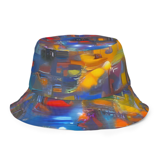 Reversible Bucket Hat - Abstract Conflux