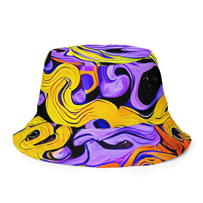 Reversible Bucket Hat - Bosschaert Swirl