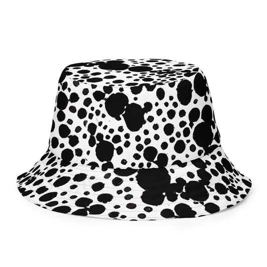 Reversible Bucket Hat - Dappled Shadow Dance