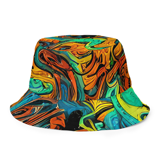 Reversible Bucket Hat - Flaming Mirage