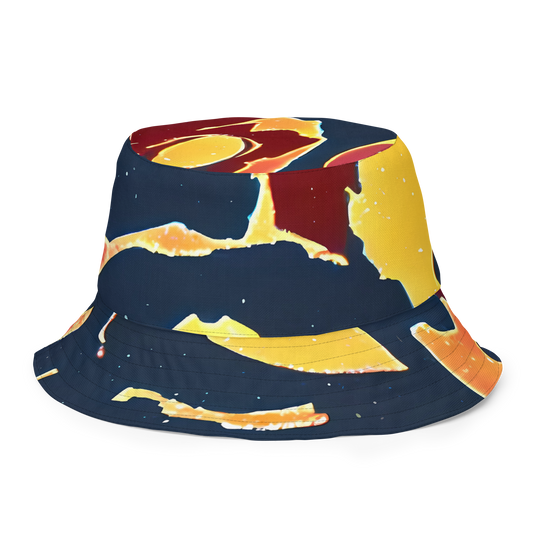 Reversible Bucket Hat - Sunset Silhouette