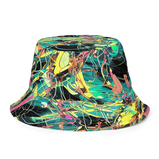 Reversible Bucket Hat - Cyborg Whirl