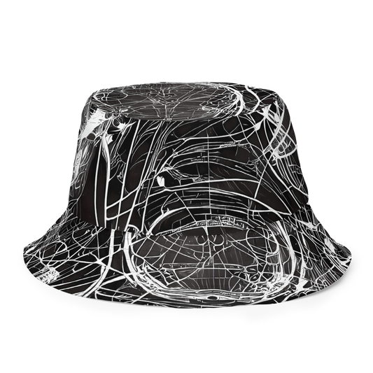 Reversible Bucket Hat - Nexus of Lines