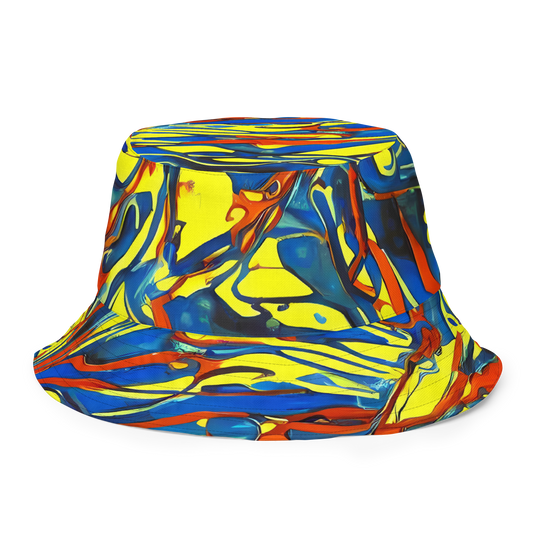 Reversible Bucket Hat - Cyberflow Circuit