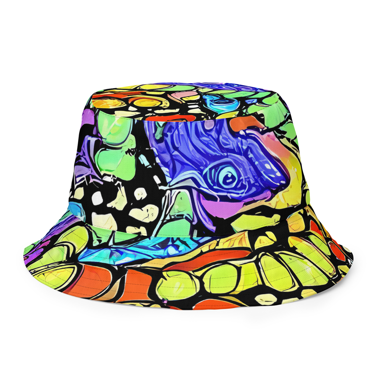 Reversible Bucket Hat - Frostwork Fantasy