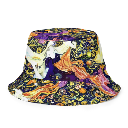 Reversible Bucket Hat - Ethereal Waltz