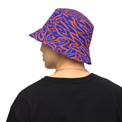 Reversible Bucket Hat - Sapphire Swirl
