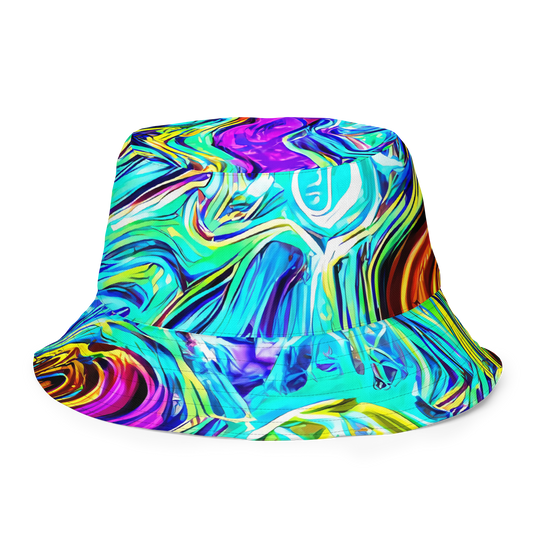 Reversible Bucket Hat - Mystic Iridescence