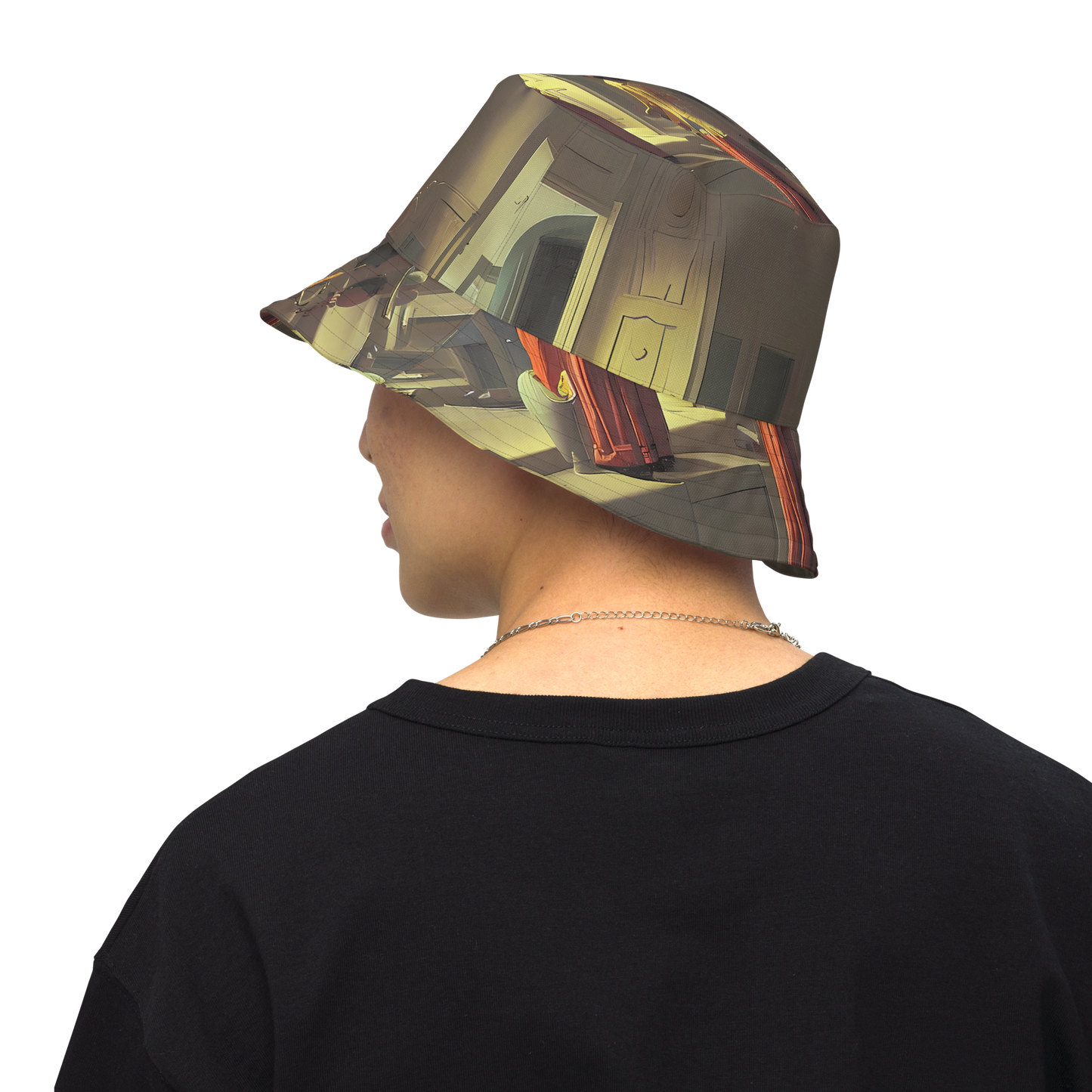 Reversible Bucket Hat - Surreal Shadows