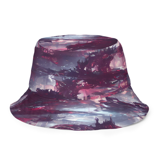 Reversible Bucket Hat - Twilight Fortresses