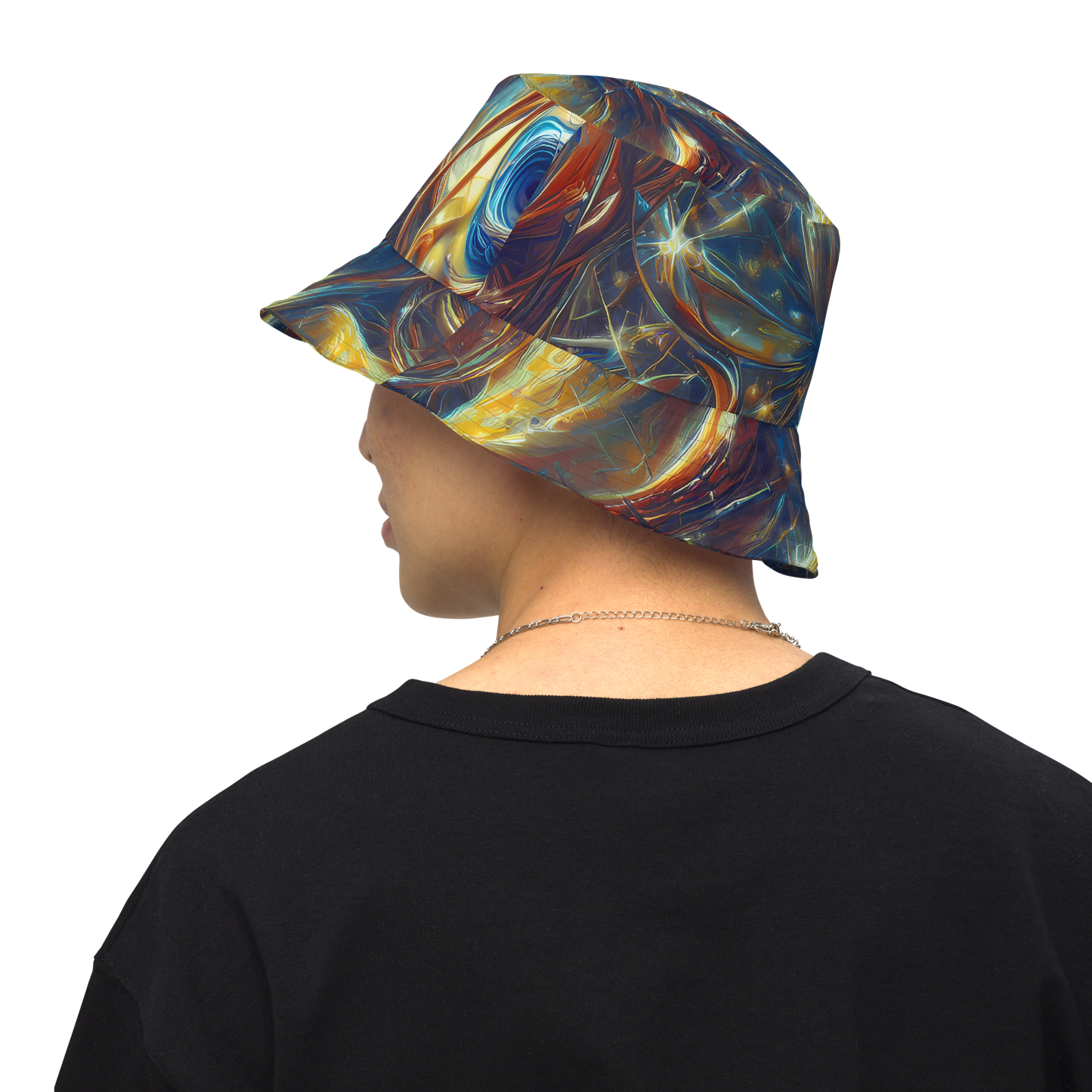 Reversible Bucket Hat - Celestial Vortex