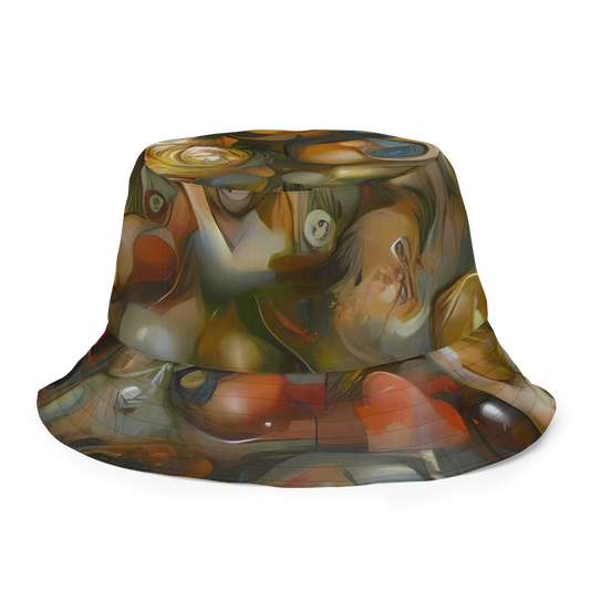 Reversible Bucket Hat - Cryptic Canvas