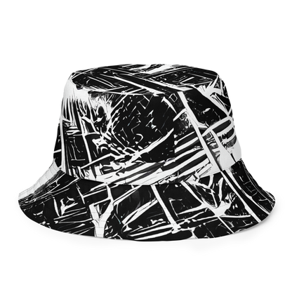 Reversible Bucket Hat - Ferriss Fractals