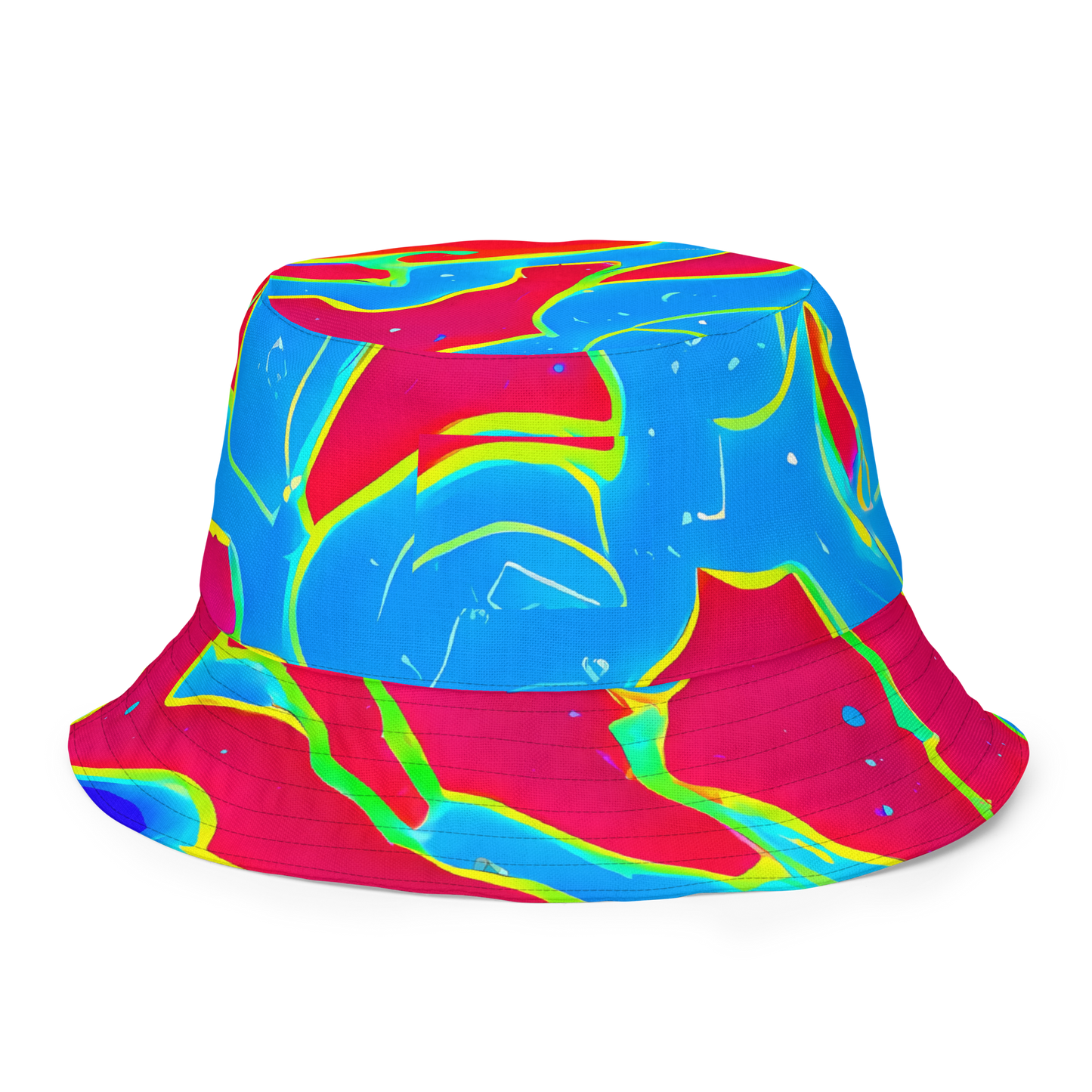 Reversible Bucket Hat - Electric Bloom