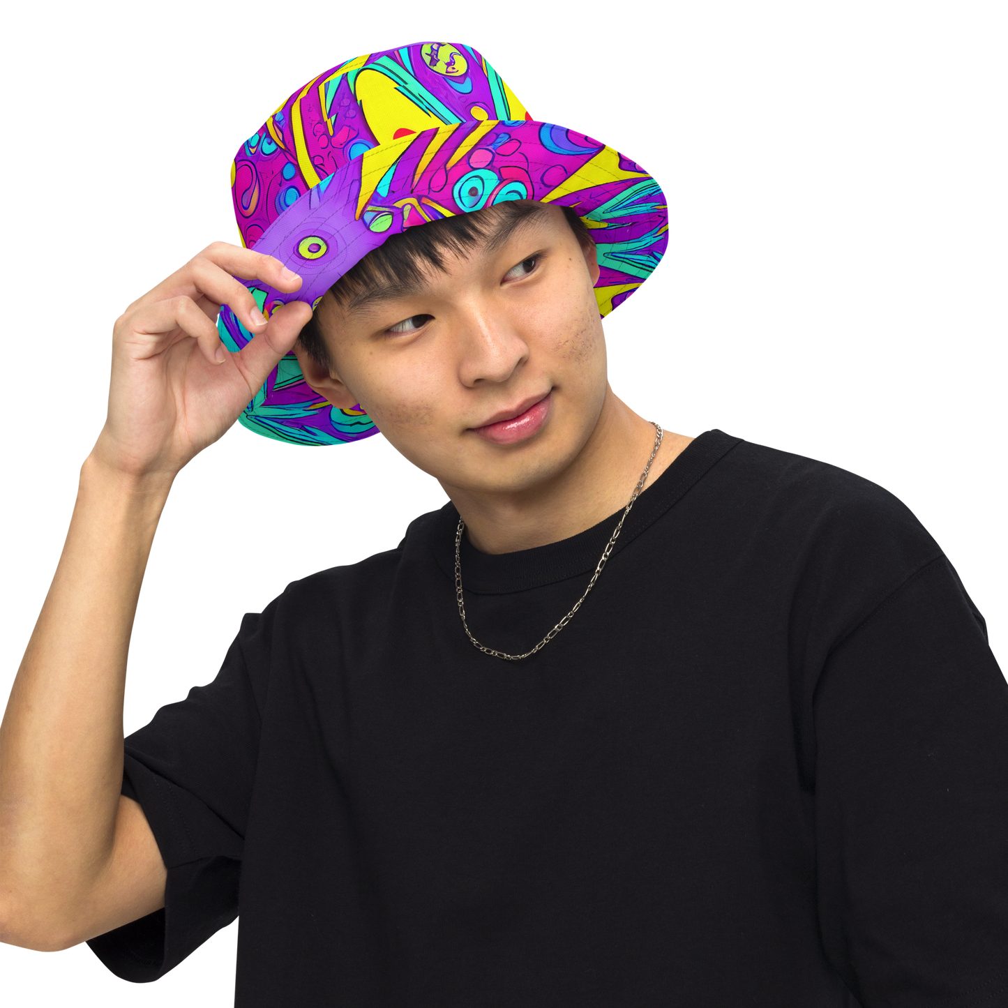 Reversible Bucket Hat - Nebula Radiance