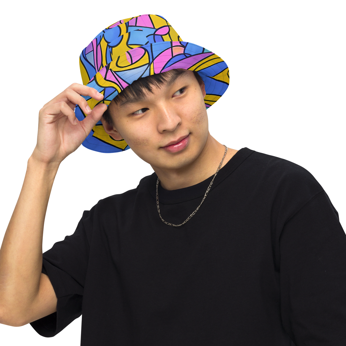 Reversible Bucket Hat - Cosmic Curves