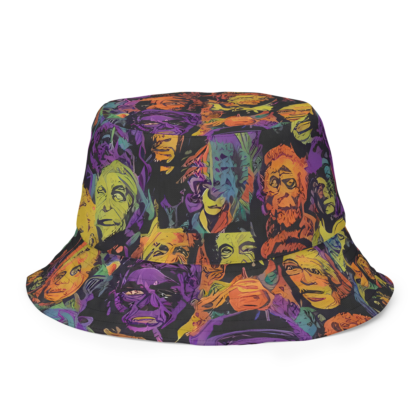 Reversible Bucket Hat - Kaleidoscopic Spirits