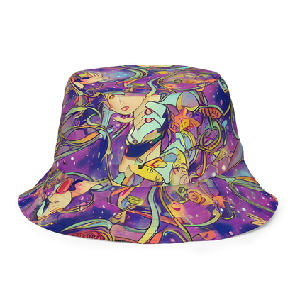 Reversible Bucket Hat - Spiral of Stardust