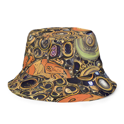 Reversible Bucket Hat - Crescent Echoes