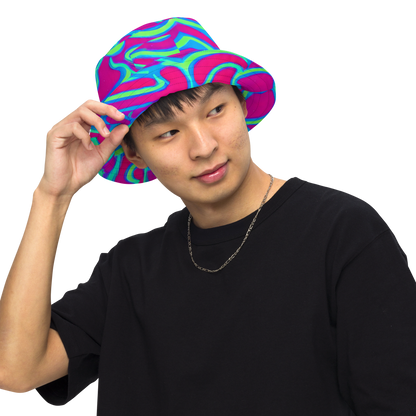 Reversible Bucket Hat - Aquatic Ember