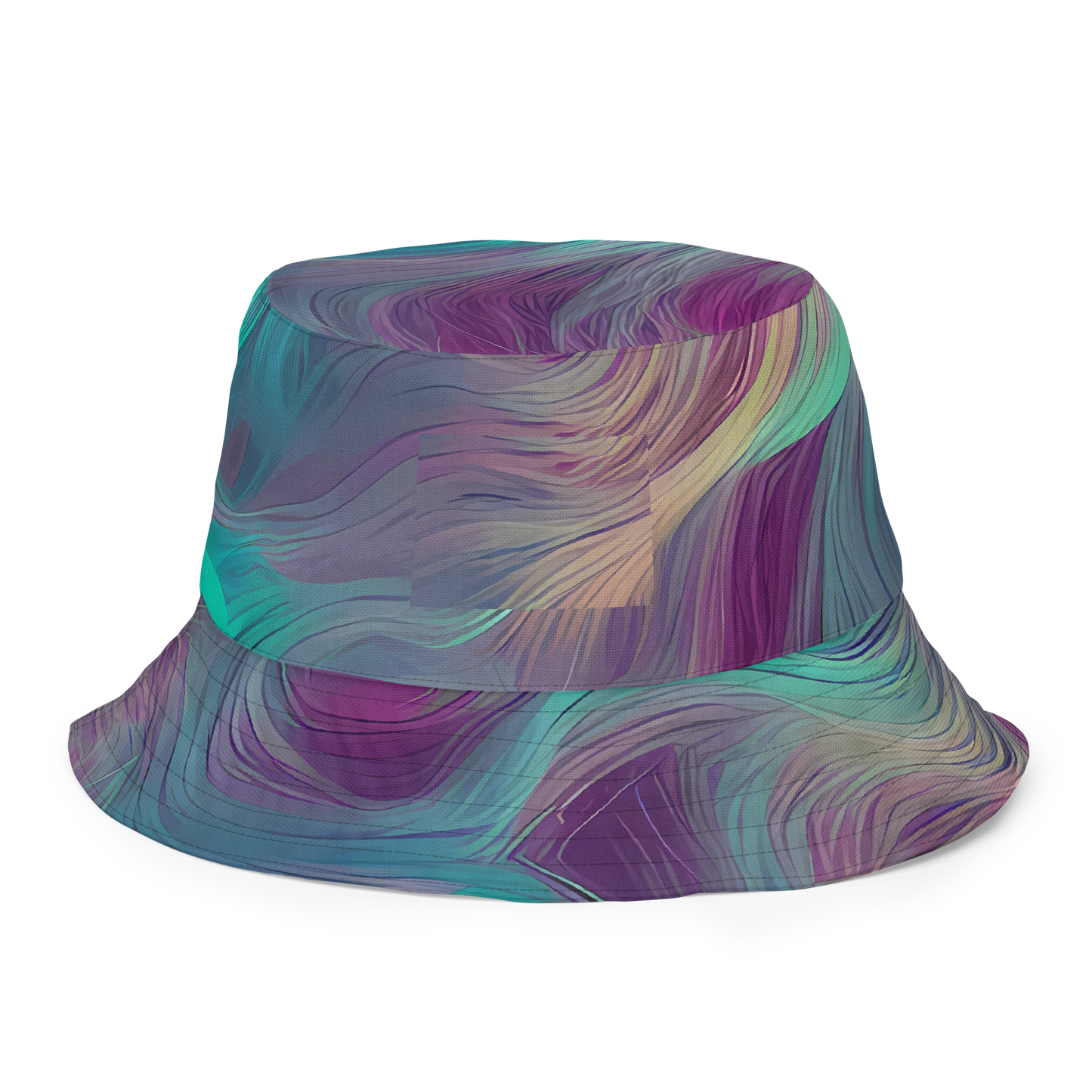 Reversible Bucket Hat - Surreal Tresses