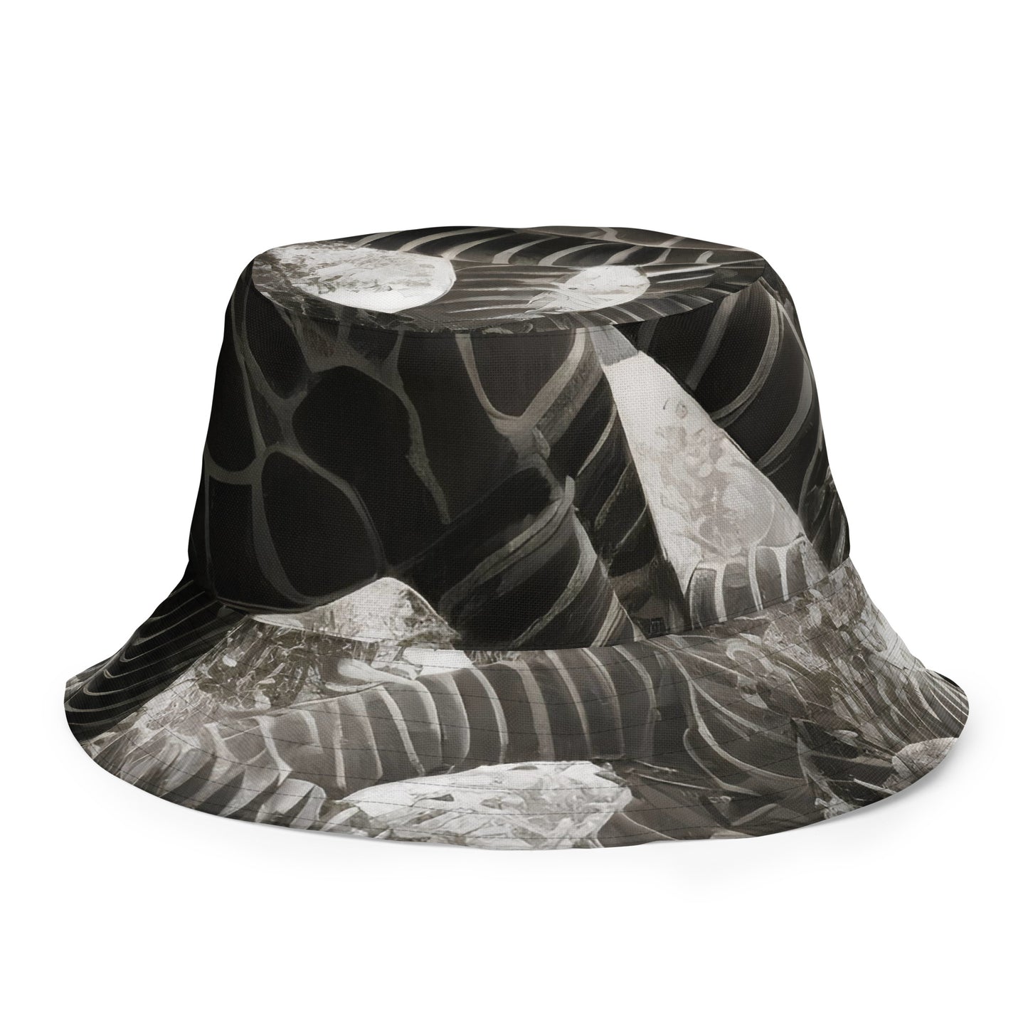 Reversible Bucket Hat - Serpent Symphony