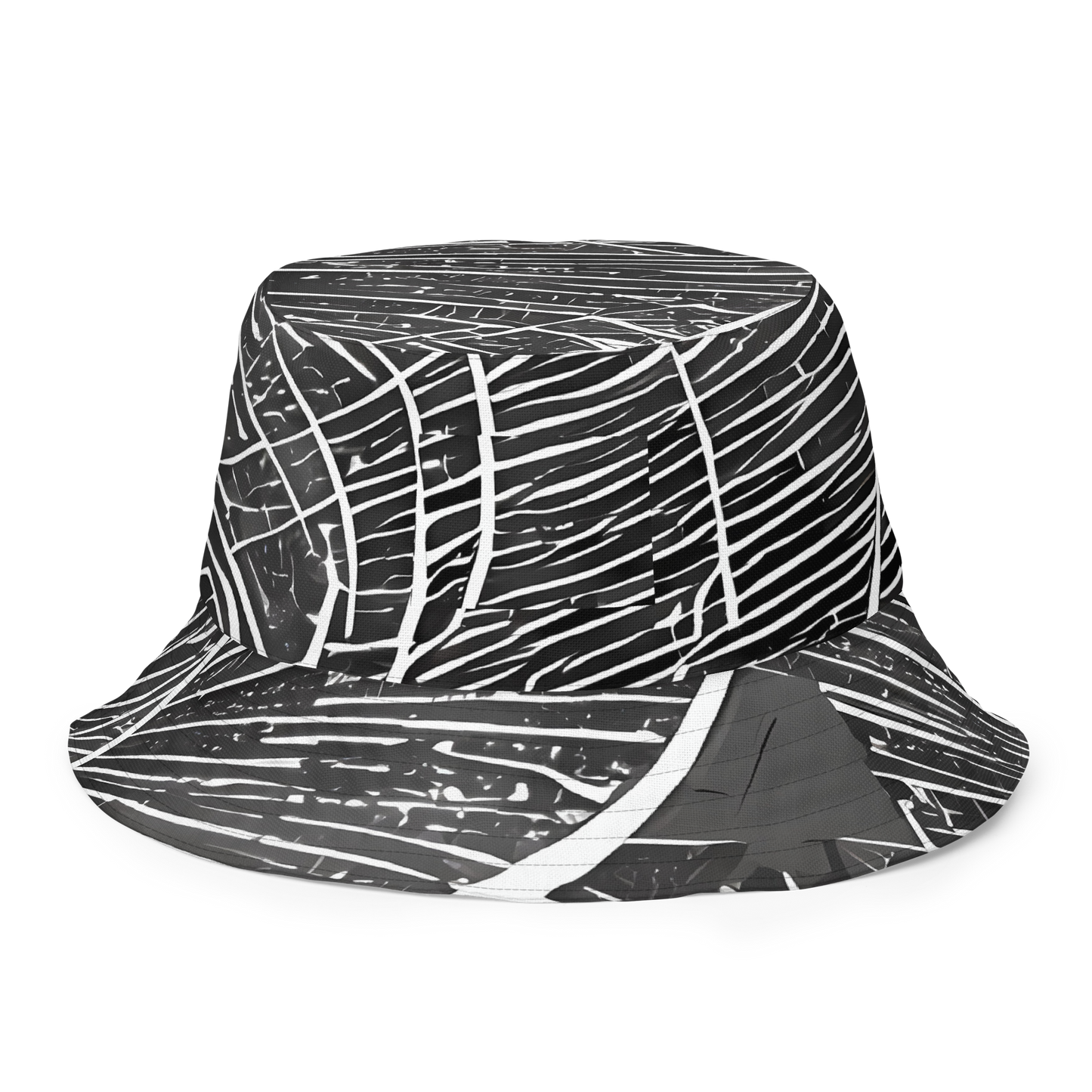 Reversible Bucket Hat - Silver Echo