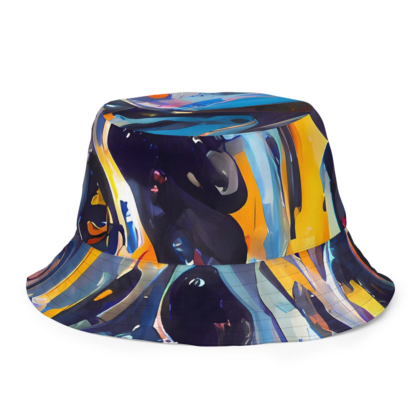 Reversible Bucket Hat - Vivid Whirl