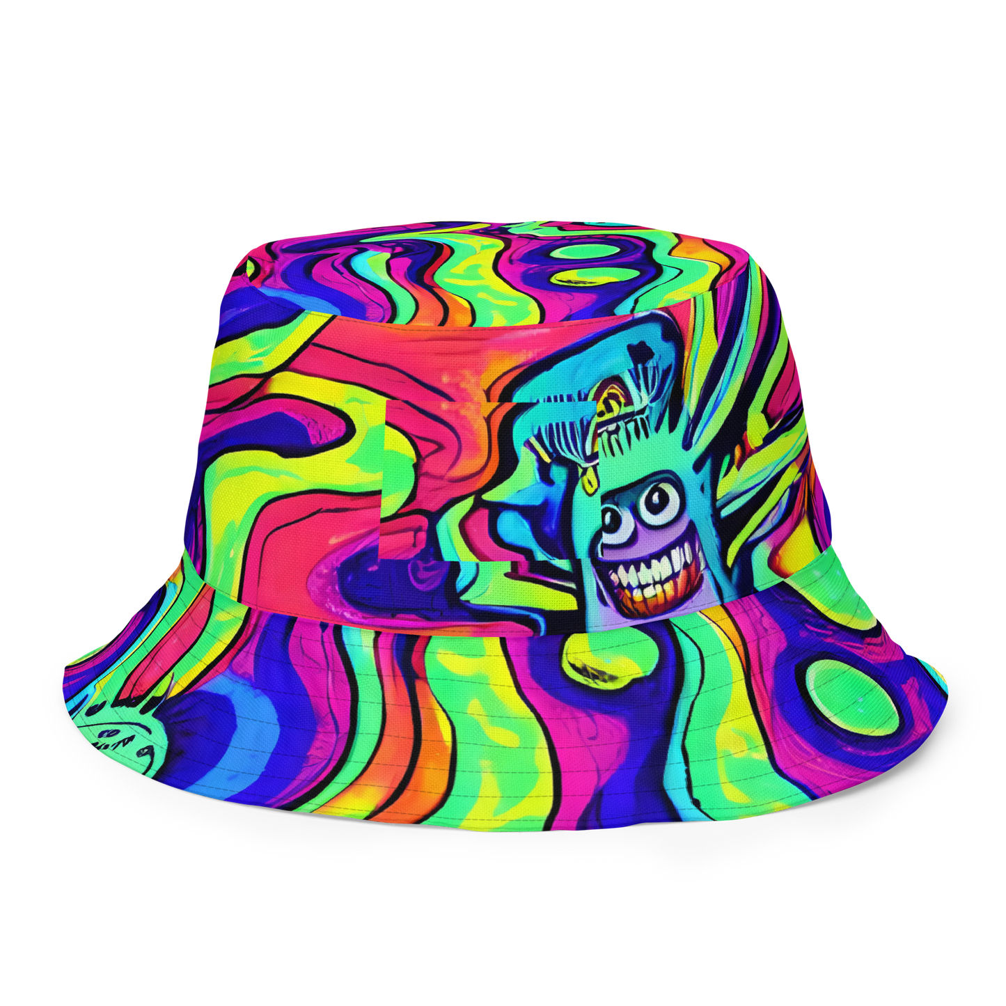 Reversible Bucket Hat - Frizzled Spirits